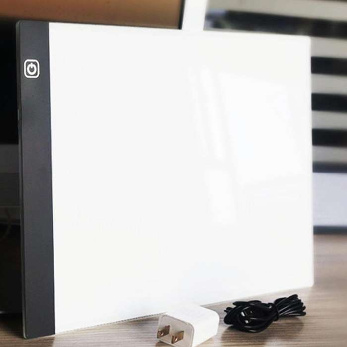 5W 5V LED Three Level of Brightness Dimmable A4 Acrylic Copy Boards Anime Sketch Drawing Sketchpad