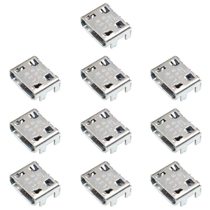 10pcs Charging Port Connector for Galaxy Ace 4 Duos G130H G318 G310HN G313F G313H G313HD G313HN G...