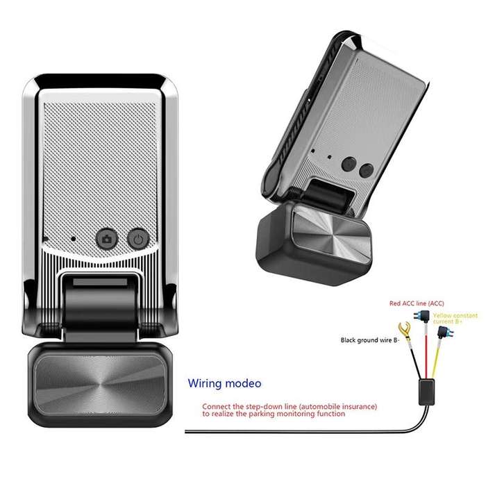 2K Single Camera HD Night Vision WiFi Car Dash Cam Driving Recorder