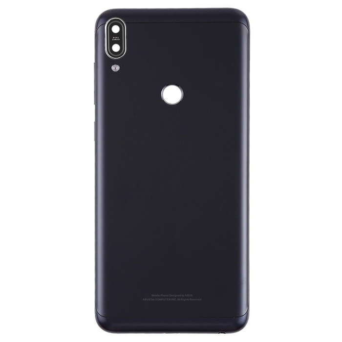 Back Cover with Camera Lens & Side Keys for Asus Zenfone Max Pro (M1) / ZB601KL(Black)