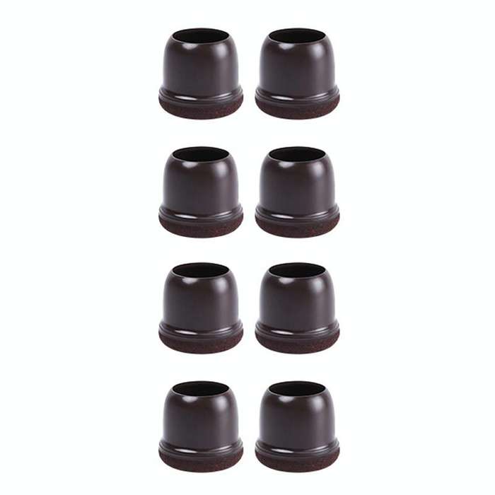 2 inch Enlarged 8pcs /Set Round Table And Chair Leg Covers For Tiles/Wooden Floors Furniture Prot...