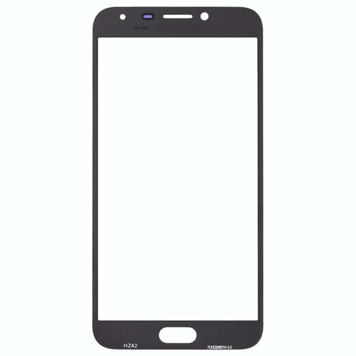 For Samsung Galaxy J4 (2018) 10pcs Front Screen Outer Glass Lens (Blue)