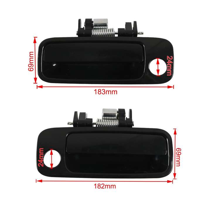 A7770 1 Pair Car Front Outside Door Handle 69210-AA010 for Toyota Camry 1997-2001