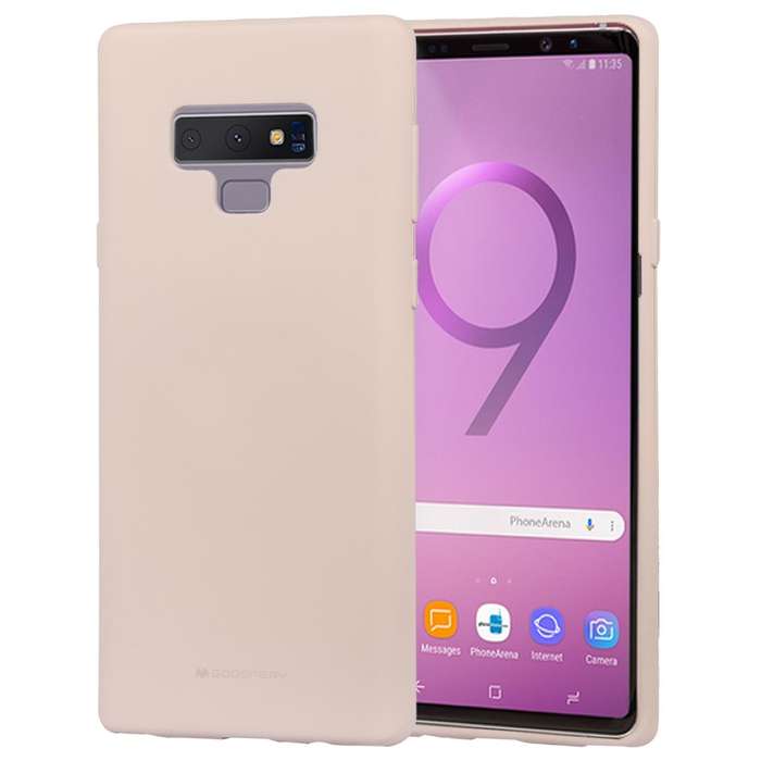 GOOSPERY Soft TPU Case for Galaxy Note 9(Flesh Color)