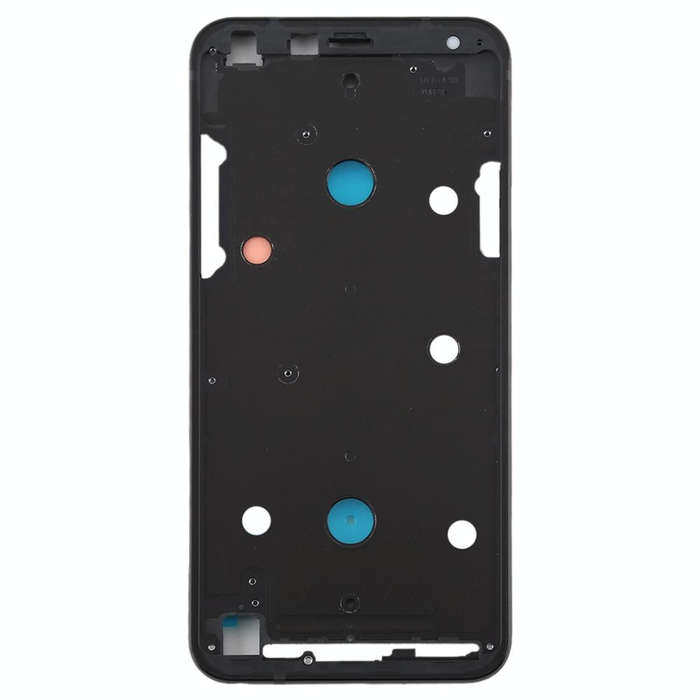 Front Housing LCD Frame Bezel Plate for LG Q7 / Q610 / Q7 Plus / Q725 / Q720 / Q7A / Q7 Alpha(Black)
