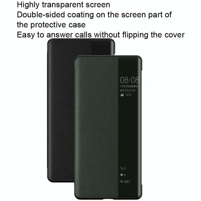 For HUAWEI Mate 40 Pro Original HUAWEI Smart Window Phone Case ( For Glass Back Cover Version )(B...