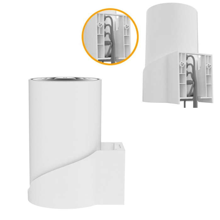 For TP Link Deco X68/X80/XE75/XE75 Pro Wifi 6-way Router Bracket(White)
