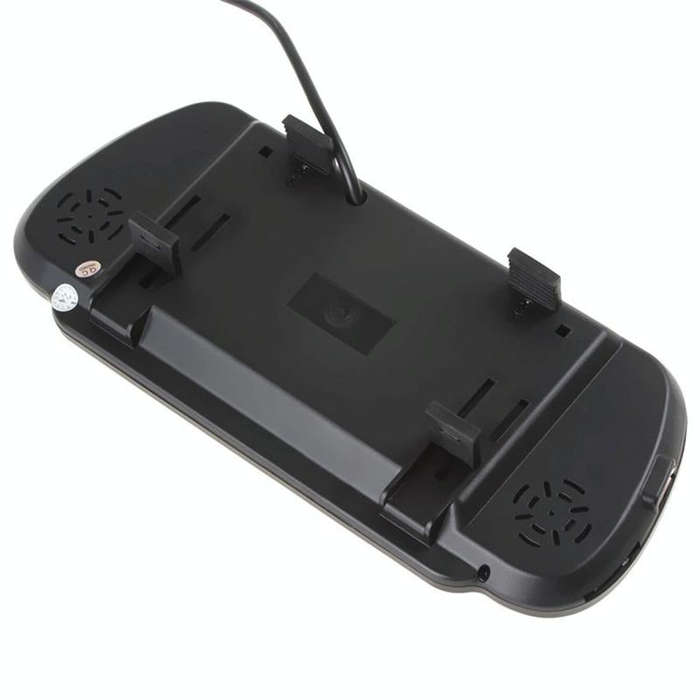PZ-710 7.0 inch TFT LCD Car Rearview Mirror Monitor with Remote Control, Support Bluetooth / MP5 ...