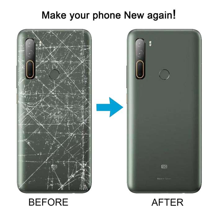 For HTC U20 5G Original Battery Back Cover(White)