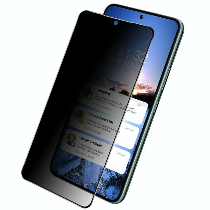 For Samsung Galaxy S22+ 5G imak HD Full Screen Anti-spy Tempered Glass Protective Film