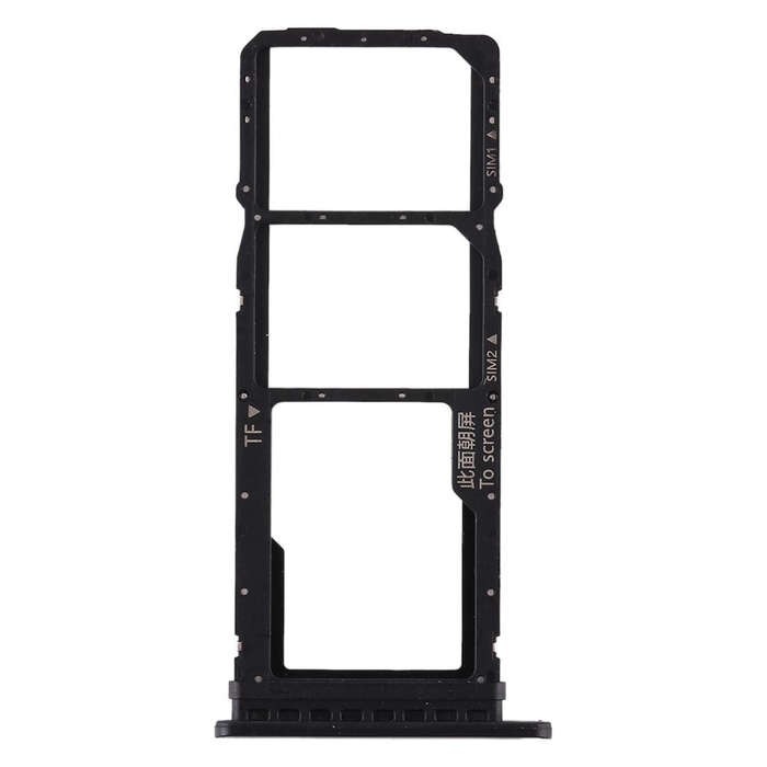SIM Card Tray + SIM Card Tray + Micro SD Card Tray for Huawei Honor Play 3 (Black)