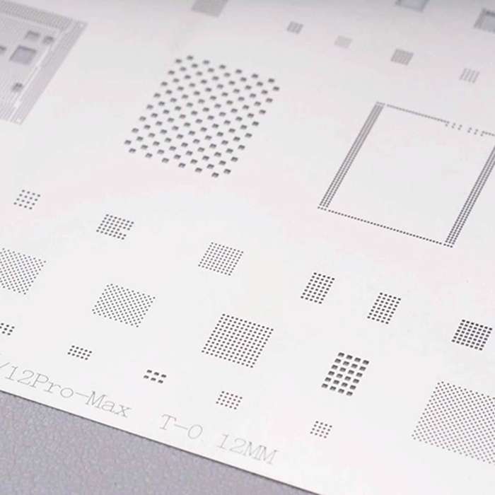 Mijing iPH-15 0.12mm BGA Reballing Stencil Planting for iPhone 12 / 12 Mini / 12 Pro / 12 Pro Max