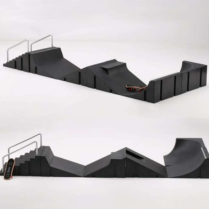 Finger Skateboarding Professional Field Prop Set, Style: A Model