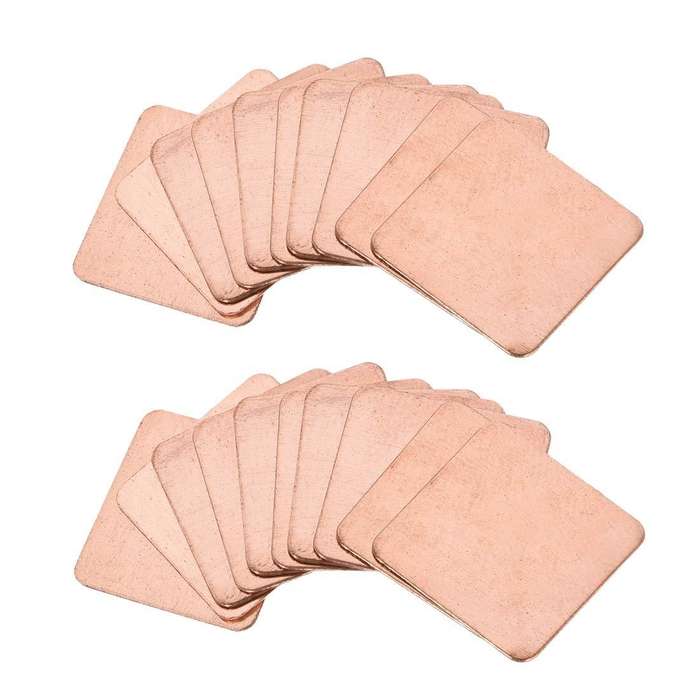 20pcs Laptop Cooling Copper Heat Sink Thermal Conductive Tabs Cell Phone Computer Graphics Card H...