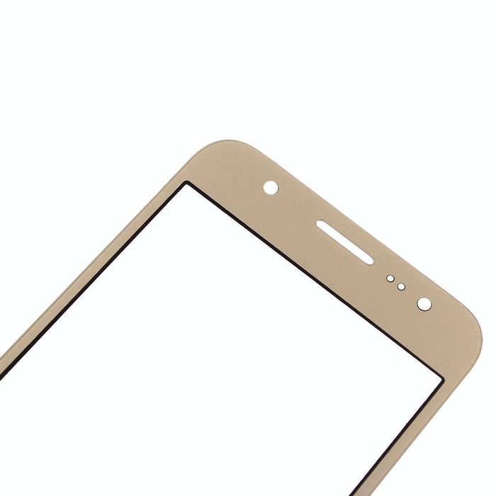For Samsung Galaxy J7 / J700 10pcs Front Screen Outer Glass Lens (Gold)