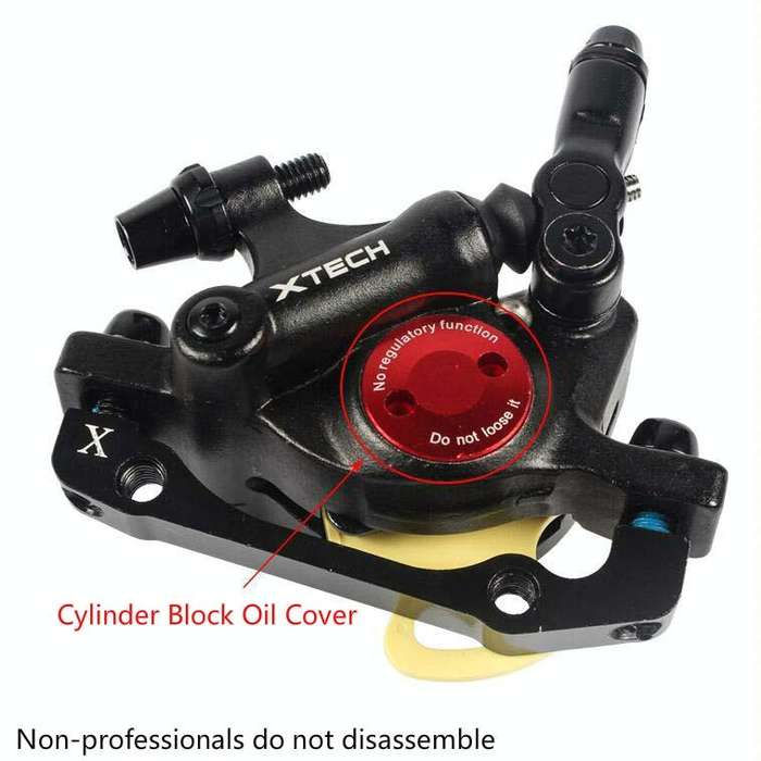 ZOOM HB100 Mountain Bike Hydraulic Brake Caliper Folding Bike Cable Pull Hydraulic Disc Brake Cal...