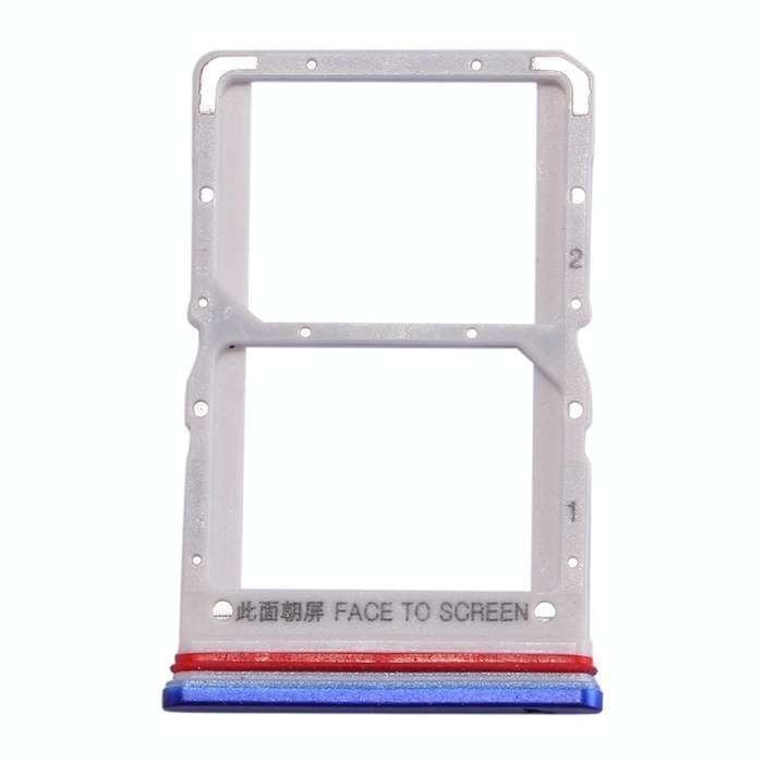 SIM Card Tray + SIM Card Tray for Xiaomi Redmi K30 5G(Blue)