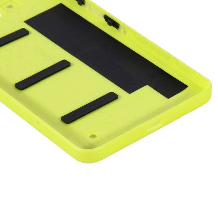 Frosted Surface Plastic Back Housing Cover for Microsoft Lumia 640(Yellow)
