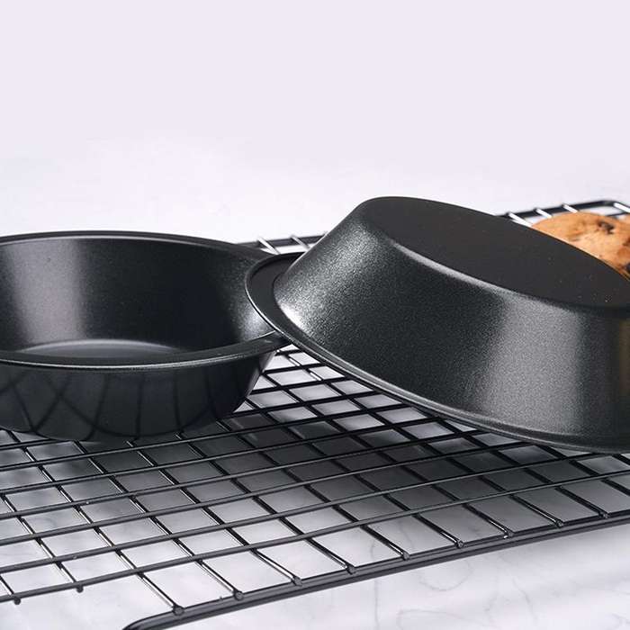 BM1046 4.3 inch Hamburger Bread Pan Kitchen Small Round Cake Mold