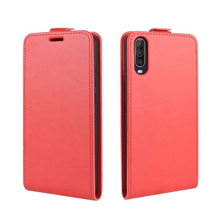 For Wiko view 4/ 4 lite R64 Texture Single Vertical Flip Leather Protective Case with Card Slots ...