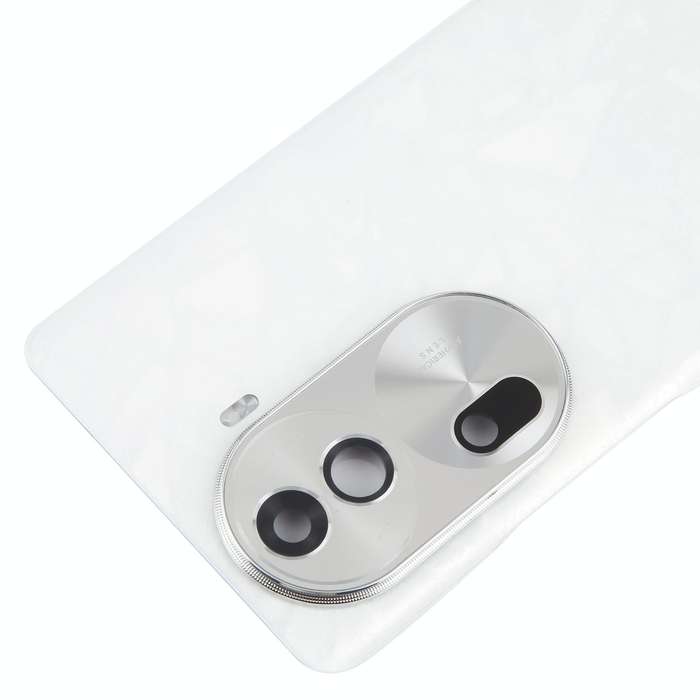 For OPPO Reno11 5G Original Battery Back Cover with Camera Lens Cover(White)