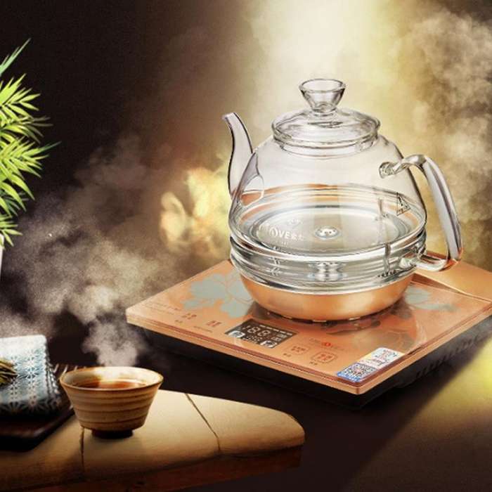 KAMJOVE H7 Yongquan Type Tea Art Stove Automatic Water Heating Electric Kettle, Specification:CN ...