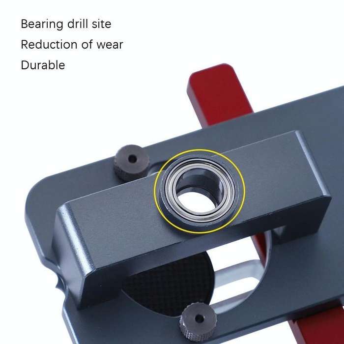 6 PCS / Set 35mm Hinge Open Hole Cabinet Door Plate Hinge Packed Locator