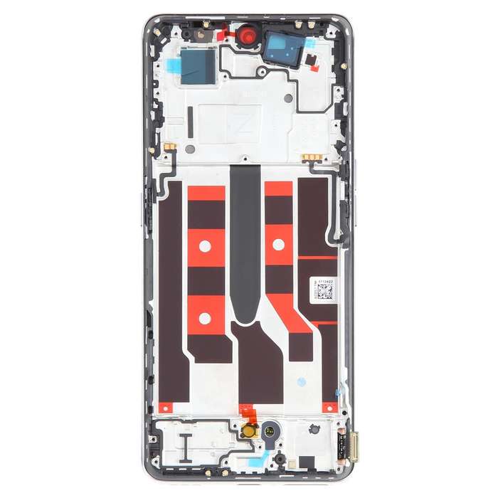 Original LCD Screen For OPPO A1 Pro Digitizer Full Assembly with Frame (Gold)