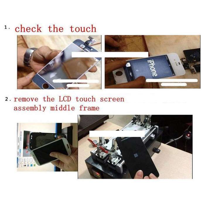 Touch Panel LCD Separator Glue Disassemble Machine for iPhone / Samsung / HTC / Sony etc. Support...