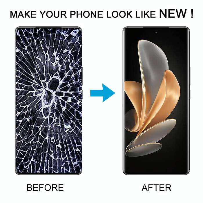 For vivo S17t Original AMOLED LCD Screen with Digitizer Full Assembly
