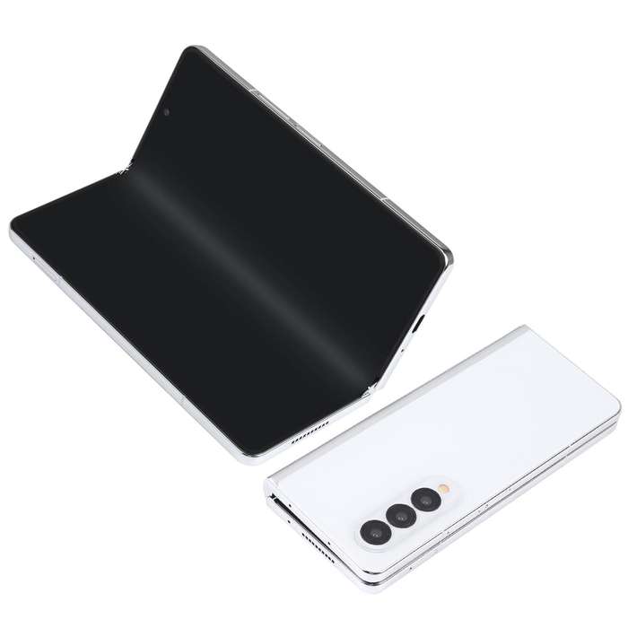 For Samsung Galaxy Z Fold4 Black Screen Non-Working Fake Dummy Display Model(White)