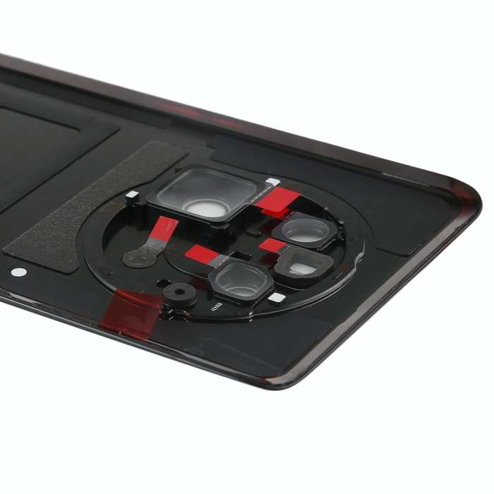 Original Battery Back Cover with Camera Lens Cover for Huawei Mate 40(Silver)