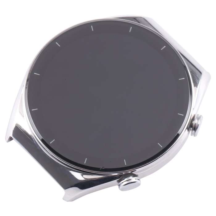 For Xiaomi Watch S1 Original LCD Screen and Digitizer Full Assembly With Frame (Silver)