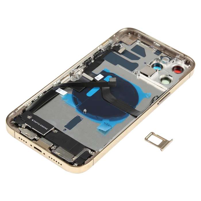 Battery Back Cover Assembly (with Side Keys & Speaker Ringer Buzzer & Motor & Camera Lens & Card ...