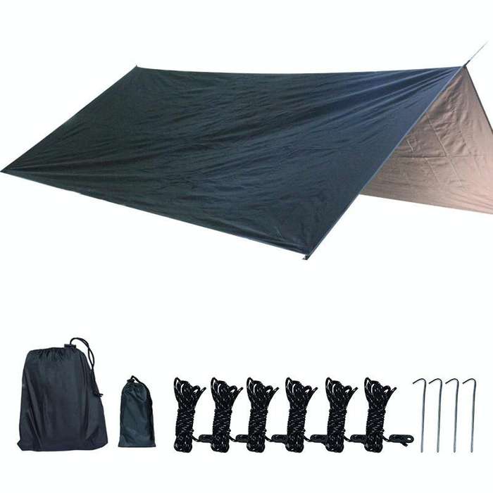 Outdoor Camping Supplies Multifunctional Camping Sunshade Waterproof And Moisture-Proof Mat Ultra...