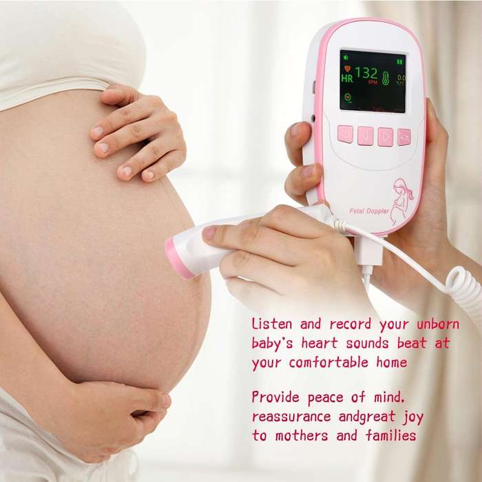 FD20P Fetal Doppler Ultrasound Baby Heartbeat Detector Monitor