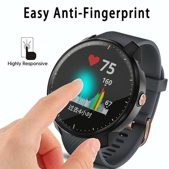 For Garmin Vivoactive 3 Music Version TPU Protective Case(Rose Gold)