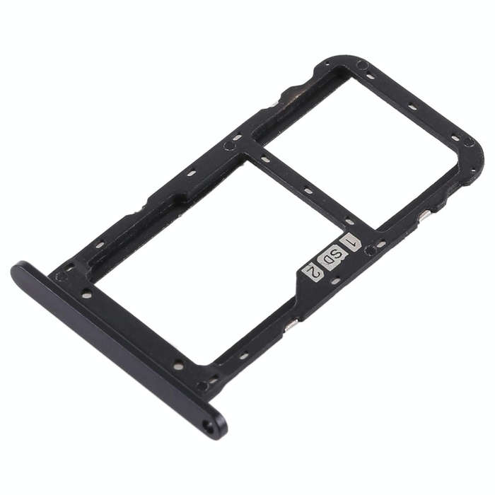 SIM Card Tray + SIM Card Tray / Micro SD Card Tray for Asus Zenfone 5 ZE620KL(Black)