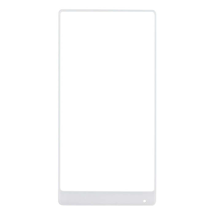 For Xiaomi Mi Mix Front Screen Outer Glass Lens(White)