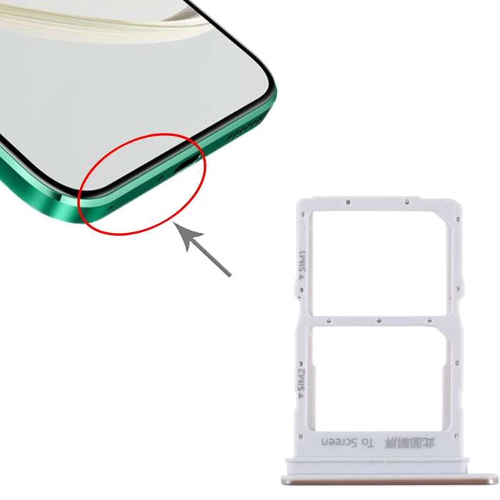 For Huawei Nzone S7 Pro+ 5G SIM + SIM Card Tray (Gold)