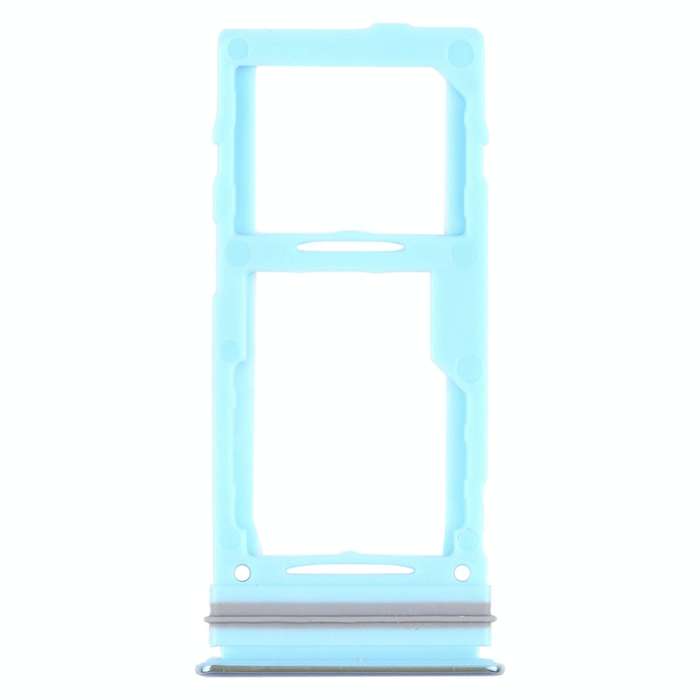 For Samsung Galaxy A52 SM-A525 SIM Card Tray + SIM Card Tray / Micro SD Card Tray (Blue)