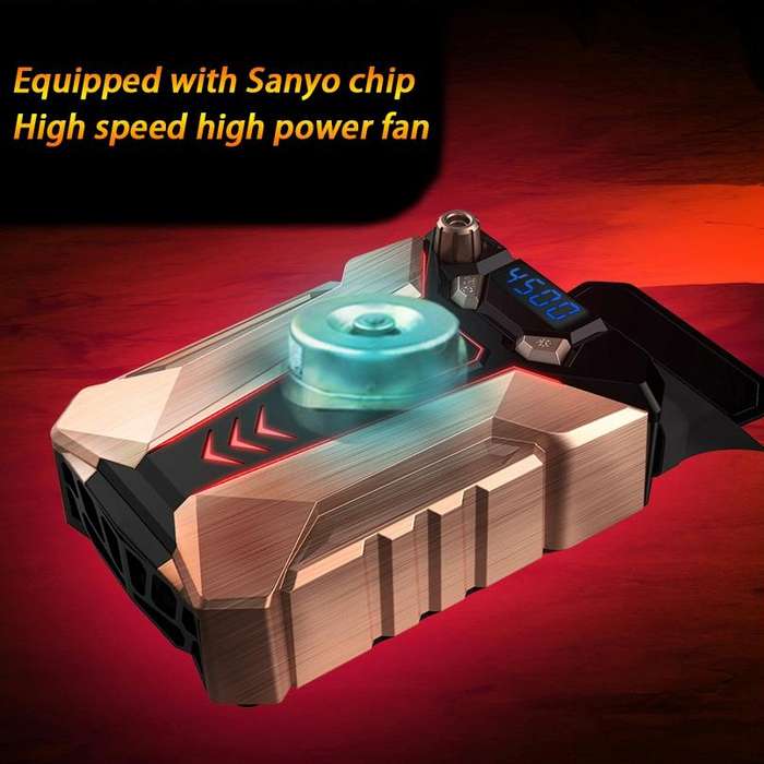 Ice Troll 7 COOLCOLD Portable Laptop Notebook Fan Turbo Radiator Ultra Silent Cooling Fan, AC 220...
