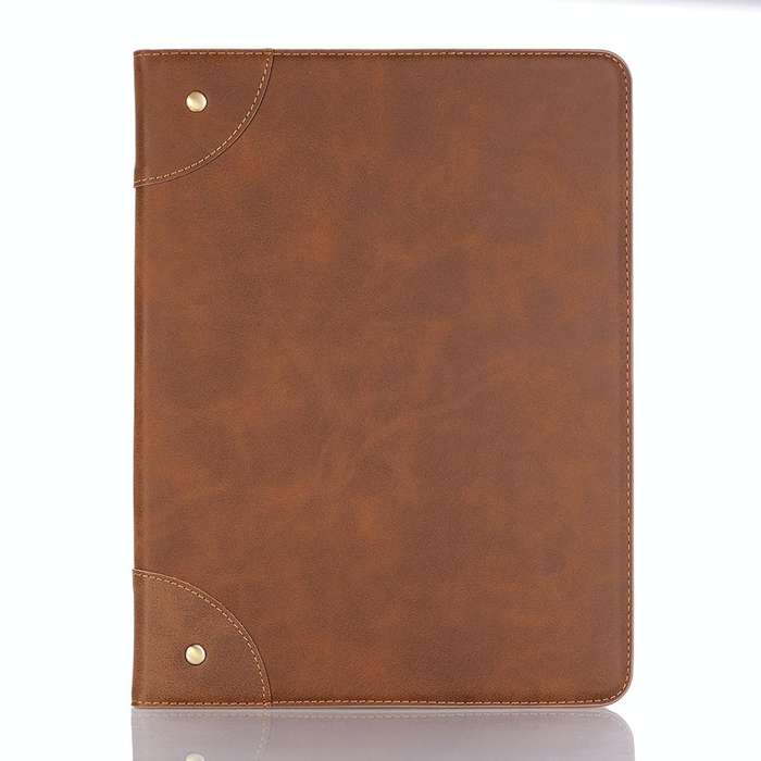 Retro Book Style Horizontal Flip PU Leather Case for iPad Air 13 2024 / iPad Pro 12.9 inch (2018)...