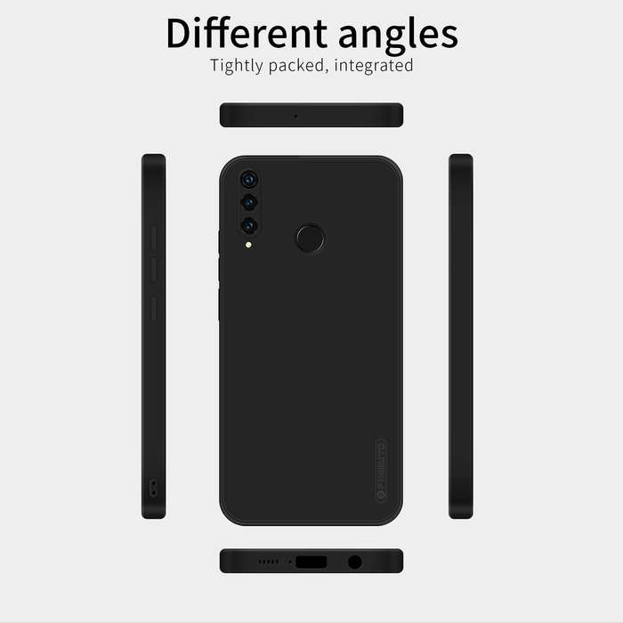 For Huawei P30 lite / Nova 4e PINWUYO Sense Series Liquid Silicone TPU Mobile Phone Case(Black)