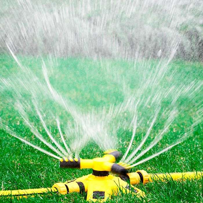 360 Degrees Rotating Watering Device, Style: With 1 inch Connector