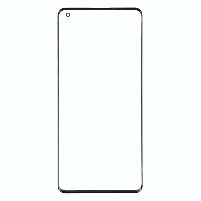 For Oppo Find X2 Pro / Find X2 Front Screen Outer Glass Lens (Black)