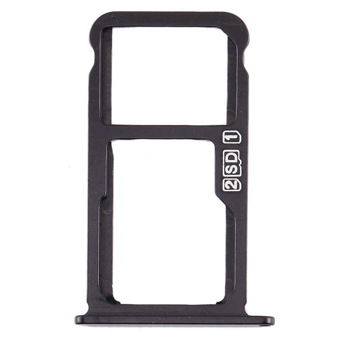 SIM Card Tray + SIM Card Tray / Micro SD Card Tray for Nokia  X7 / 8.1 / 7.1 Plus / TA-1131(Black)
