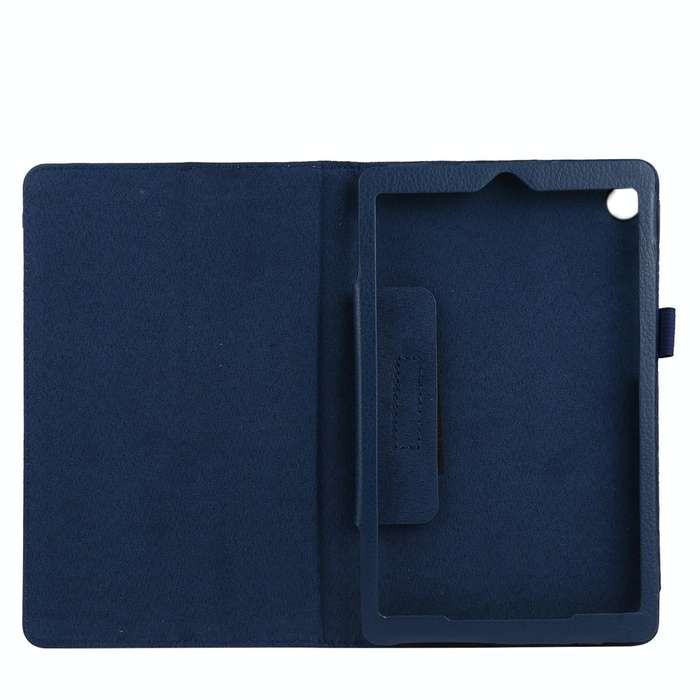 For Lenovo Tab M7 Litchi Texture Solid Color Horizontal Flip Leather Case with Holder & Pen Slot(...