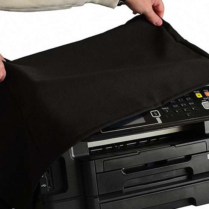 3D Printer Waterproof Cover Copier Dust Cover, Size: 43x43x32cm(Black)