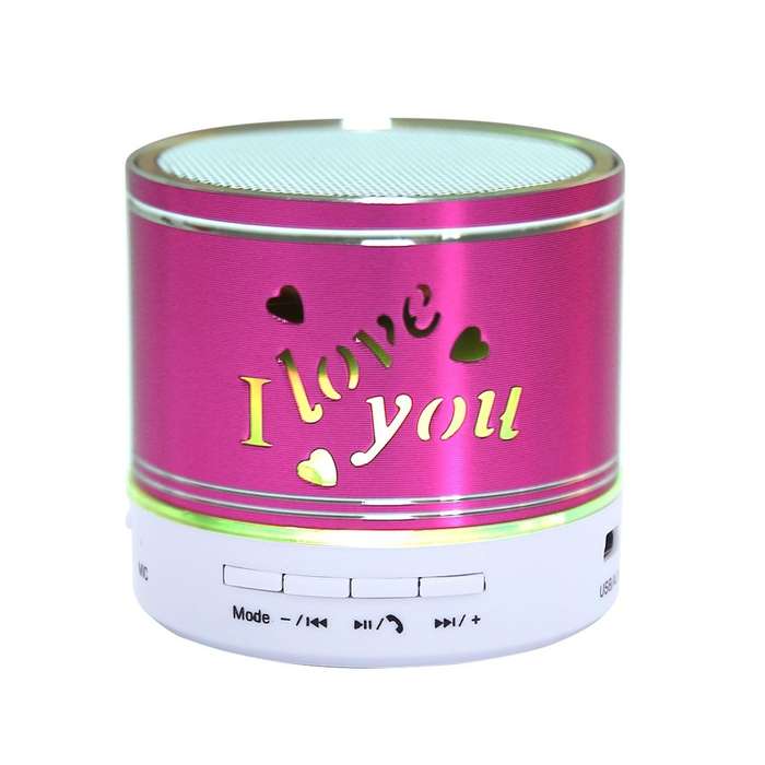A9L Mini Portable Bluetooth Stereo Speaker with RGB LED Light, Built-in MIC, Support Hands-free C...